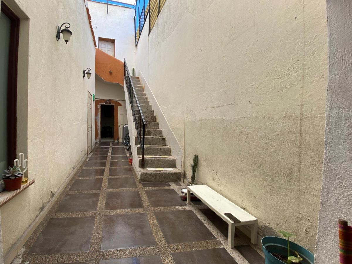 سان لويس بوتوسي Hostal Del Centro En Slp المظهر الخارجي الصورة